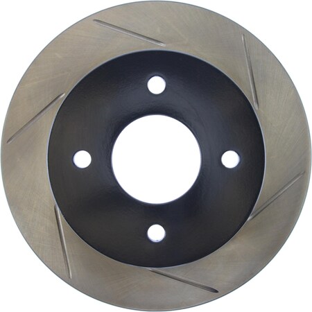Centric StopTech Sport Slotted Brake Rotor; Rear Left, StopTech 126.42014SL